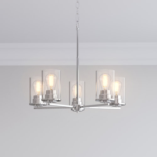 Ebern Designs Khendal 5 Light Dimmable Classic Traditional